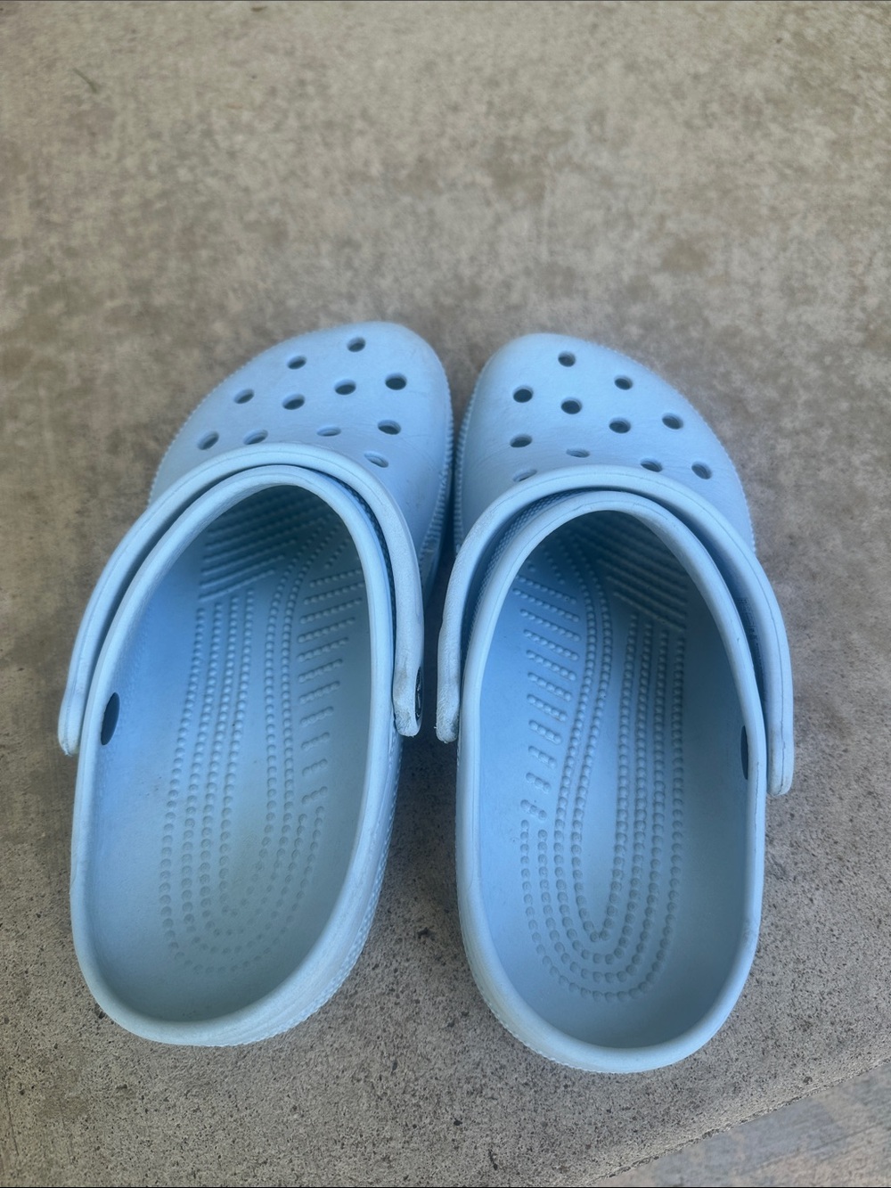 Baby Blue Crocs - Picture 2 of 3